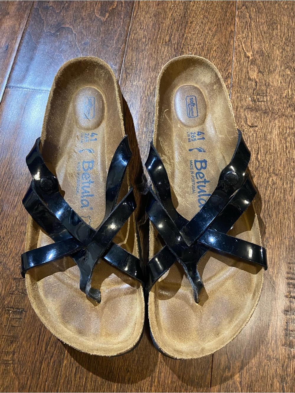 Birkenstock Betula Vinja Soft Footbed Patent  Sandals SZ 41 | L10 M8 bundle - Picture 9 of 13